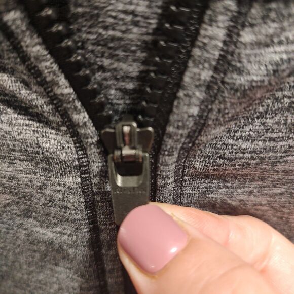 Athleta Jacket Women’s Size Med Activewear Stretch Full Zip Hoodie Pockets *Read - Picture 12 of 13
